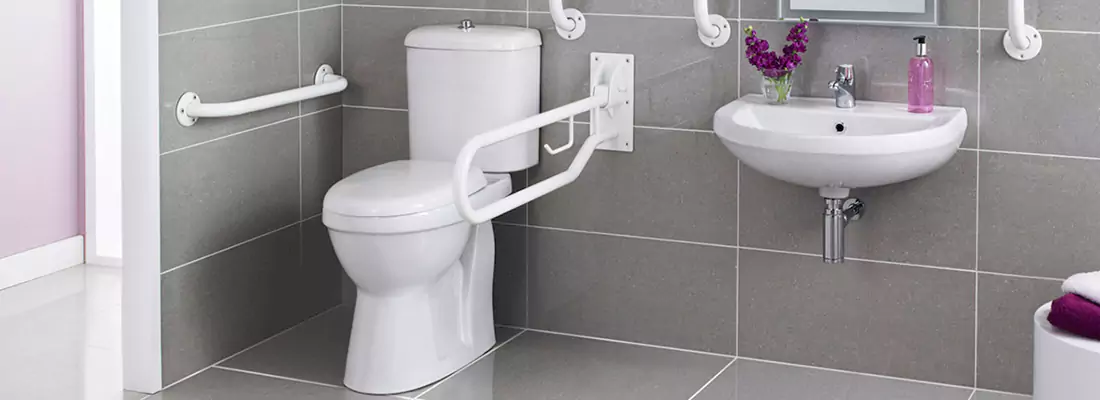 Modern Handicap Bathroom Solutions with Safety Features in Palmetto Bay, FL